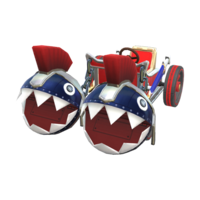 The Chain Chomp Chariot from Mario Kart Tour