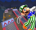 The course icon of the T variant with Luigi (Golf)
