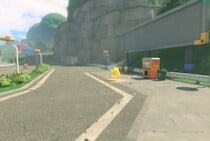 A Yoshi's vending machine in Mario Kart World