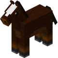 Minecraft Mario Mash-Up Horse Darkbrown Render.png