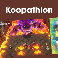 Cover image for the Koopathlon playlist from Super Mario Party Jamboree on Nintendo Music