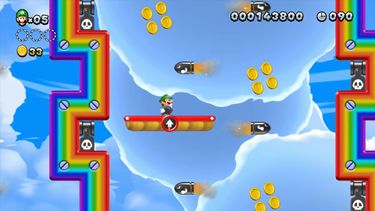 A screenshot of New Super Luigi U