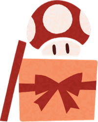 Nintendo Topic Christmas Printable Super Mushroom.png