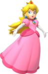 Artwork of Princess Peach for Mario Party: The Top 100