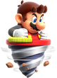 Artwork of Drill Mario from Super Mario Bros. Wonder.