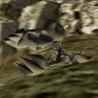 A big Zombie Magon in Wario World