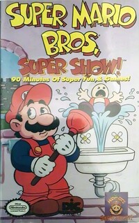 Cover for the home media release of 90 Minutes of Super Fun & Games!