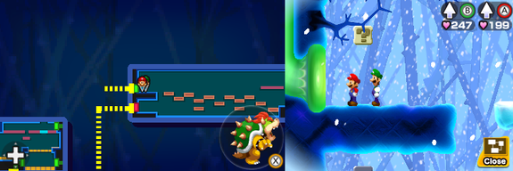 Block 39 in Airway of Mario & Luigi: Bowser's Inside Story + Bowser Jr.'s Journey.