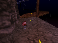 A set of yellow Bananas in Creepy Castle.