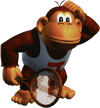 Artwork of Donkey Kong Jr. from Mario Tennis