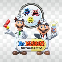 Key art for Dr. Mario: Miracle Cure