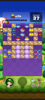 Stage 252 from Dr. Mario World