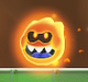 The Fryguy-like fireball enemy in Super Mario Bros. Wonder.