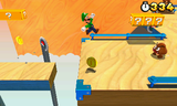 Luigi jumping.