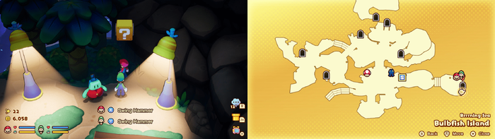 9th block in Bulbfish Island from Mario & Luigi: Brothership