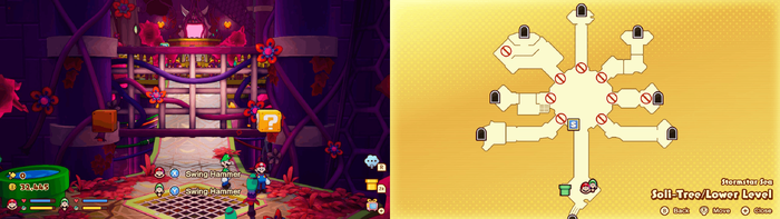 Block 6 in the Soli-Tree from Mario & Luigi: Brothership