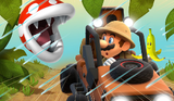 Piranha Paradise course icon from Mario Kart Live: Home Circuit