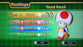 Most of the time, I always want Toad to win in Mario Party 9. Here, it is by 1 Mini Star!