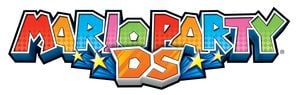 Mario Party DS promotional artwork: Logo