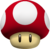 Artwork of a Mushroom in Mario Kart 7