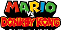 The logo for Mario vs. Donkey Kong on Nintendo Switch