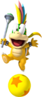 Artwork of Lemmy Koopa from New Super Mario Bros. Wii