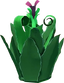 Artwork of a bush from Paper Mario: The Origami King.