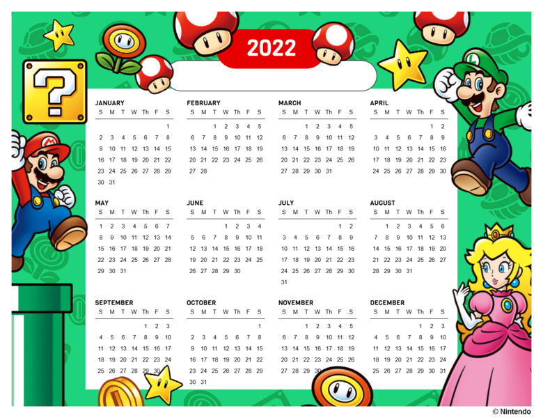 File:PN Mushroom Kingdom Calendar Creator 2022 preset 5.png