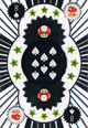Eight of Spades card in the Platinum Playing Cards: Official Club Nintendo Collection deck.
