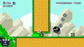The Super Mario Maker 2 Story Mode level Chain Chomp Chiller.