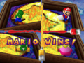 The ending to Tipsy Tourney in Mario Party