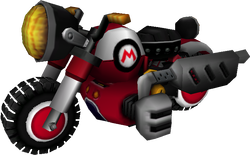 The model for Baby Mario's Bit Bike from Mario Kart Wii