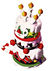 Artwork of the cake from Super Mario RPG: Legend of the Seven Stars