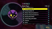 The disc for the song "Void Kong Battle #1" in Donkey Kong Bananza