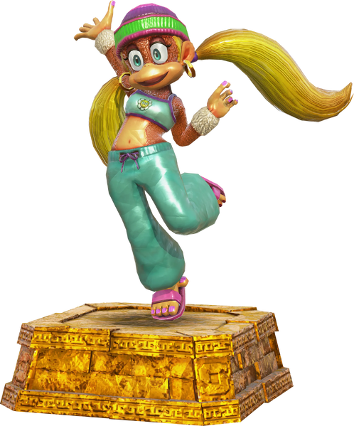File:DKB Statue Tiny Kong.webp
