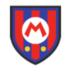 Mario's emblem from soccer from Mario Sports Superstars