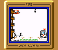 Classic version of Fire from Game & Watch Gallery