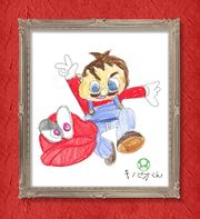 Mario and Cappy drawn by Kinopio-kun