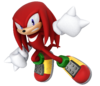Knuckles' artwork, from Mario & Sonic at the Rio 2016 Olympic Games.