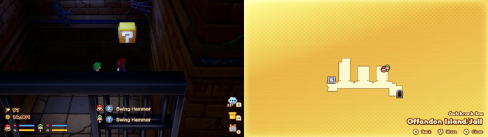 Block 20 in Offandon Island from Mario & Luigi: Brothership