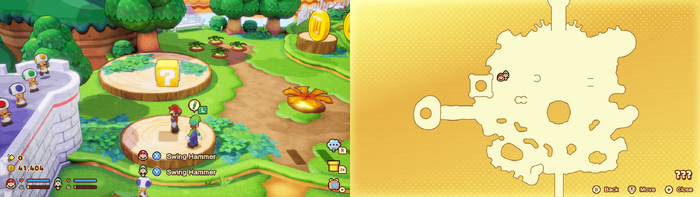 Block 38 in the Soli-Tree from Mario & Luigi: Brothership