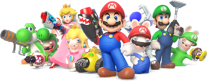 Mario + Rabbids Kingdom Battle main characters