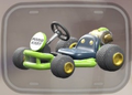 Lime Green Pipe Frame