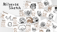 Miiverse Sketch title screen