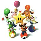 The original six playable characters in Mario Party 2.