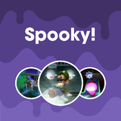 Cover image for the Spooky! playlist on Nintendo Music