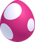 Artwork of a Yoshi's Egg for Balloon Baby Yoshi. This design does not appear in-game