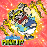 Album art for "WarioWare: Move It!" in Nintendo Music