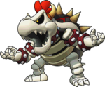 Sprite of Dry Bowser's team image, from Puzzle & Dragons: Super Mario Bros. Edition.