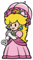 Princess Peach with her parasol